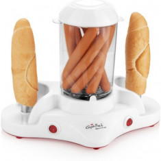 Aparat de preparat Hot Dog GALLET Gourmet MAH502, 380 W, 2 tepuse, accesorii