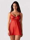 Chemise Aliosa Obsessive, Rosu, S/M