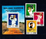 DPR Korea 1987 - Tenis, serie si colita neuzata