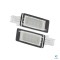 Set 2 Lampi Iluminare numar LED pentru Dacia Renault Laguna