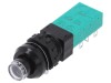 Comutator DPDT 6A/250VAC ON-ON Negru