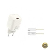 Incarcator Retea Cu Cablu USB-C XO Design L148 30W 3A 1 x USB-C Bej