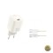 Incarcator Retea Cu Cablu USB-C XO Design L148 30W 3A 1 x USB-C Bej