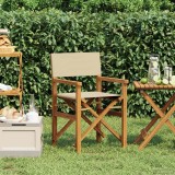 vidaXL Scaun de sufragerie Maro și Bej 56 x 54 x 87 cm 42032676