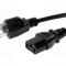Cablu IEC C13 mamă NEMA 5-15, 5m, negru - LIAN DUNG