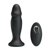 Mini penis vibrator anal plug cu telecomandă 12cm