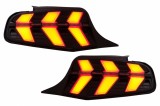 Stopuri Full LED compatibile cu Ford Mustang V Pre-Facelift (2010-2012) Fumuriu 7 moduri Dinamic Performance AutoTuning, KITT