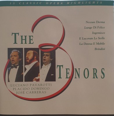 CD Luciano Pavarotti, Placido Domingo, Jos&amp;eacute; Carreras &amp;ndash; The 3 Tenors (M) foto