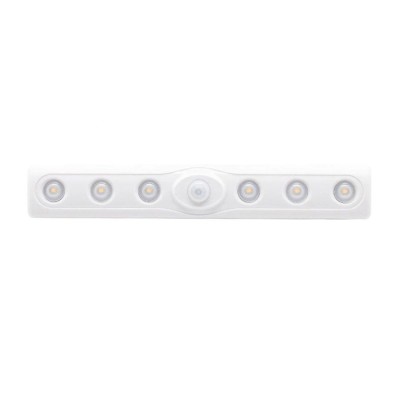 Lampa LED cu senzori de miscare GS8010, 6 LED, 6500K foto