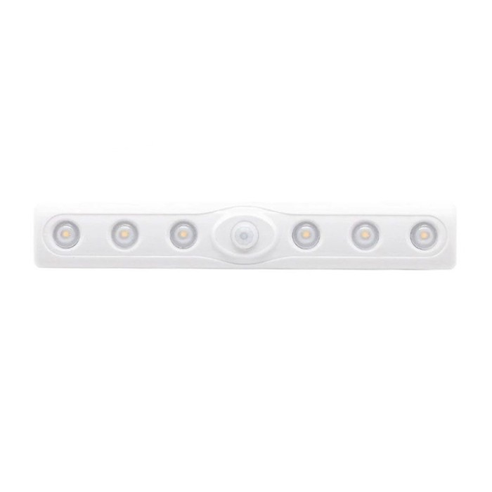 Lampa LED cu senzori de miscare GS8010, 6 LED, 6500K