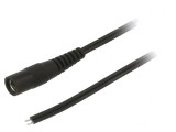 Cablu Alimentare 5m DC 5,5/2,1 Negru