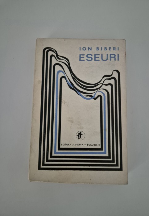 Carte cu autograf Ion Biberi Eseuri