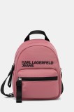 Karl Lagerfeld Jeans borsetă culoarea roz, A3W30351