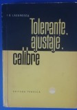 myh 35s - ID Lazarescu - Tolerante ajustaje calibre - ed 1963