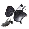 Suport Ochelari Auto Parasolar AG328 AVEX, Clips Fixare Universal, Plastic ABS, Argintiu/Negru