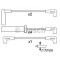 Set fise bujii JEEP CHEROKEE (XJ) (1983 - 2001) BOSCH 0 986 357 229