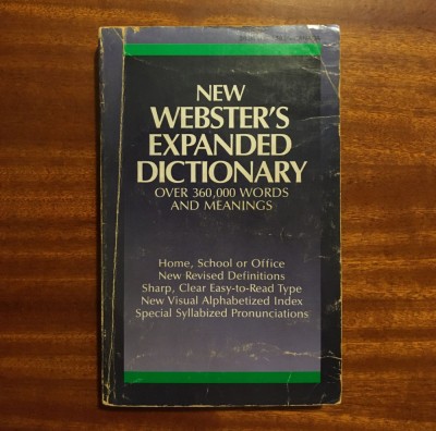 New WEBSTER&amp;#039;S Expanded Dictionary (peste 36.000 cuvinte explicate - 1992) foto