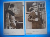 HOPCT 1850 RAMON NOVARRO -ACTORI-LOT 2 CARTI POSTALE VECHI-NECIRCULATE