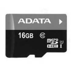 Card A-DATA Premier microSDHC 16GB, Class 10 + adaptor SD