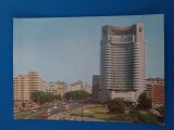 CPIB 23208 CARTE POSTALA - BUCURESTI, B-DUL NICOLAE BALCESCU SI HOTEL &quot;INTERCONTINENTAL&quot;, NECIRCULATA