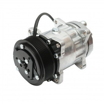 Compresor clima A/C pentru New Holland, Case IH cod OEM 84058795 foto