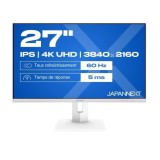JAPANNEXT Monitor 27" IPS 4K UHD (3840x2160) |USB-C Charging (65W) Height &amp;
