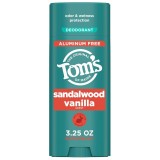 Antiperspirant stick Tom&amp;#039;s of Maine Sandalwood &amp;amp; Vanilla, fără aluminiu, 92 g