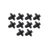 Set 10 buc. clips plastic carenaje, scut motor Citroen C3 202016; C4, 202018; C4 Picasso, C5, 202019; C8, 202014; Peugeot 307 202008; 406, 192004;