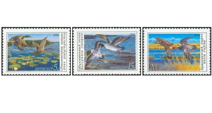 URSS 1990 - rate, serie neuzata