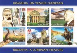 ROMANIA 2019 - Romania, tezaur european / bloc MNH (cota Michel 25&euro;), Nestampilat