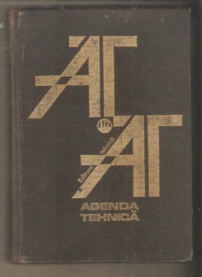 Agenda tehnica foto