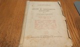 STUDII SI DOCUMENTE LITERARE - Vol. X - I.E. Toroutiu - Editura Institutului de Arte Grafice "Bucovina", 1940, 538 p.