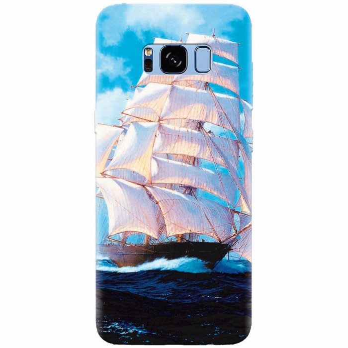 Husa silicon pentru Samsung S8 Plus, Attractive Art Of Ships