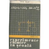 Experimente chimice in scoala - Ervin Sallo