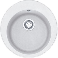 Chiuveta Franke ROG 610, Fragranite, 1 Cuva, Rotunda, 51 cm, Alb