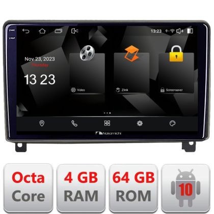 Navigatie Peugeot 407 2004-2011 Android Octa Core 720p 4+64 DSP 360 camera carplay android auto CarStore Technology