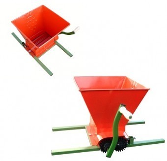 Zdrobitor de struguri cu tamburi reglabili, 25Litri Zdrobitor de struguri cu tamburi reglabili, 25Litri