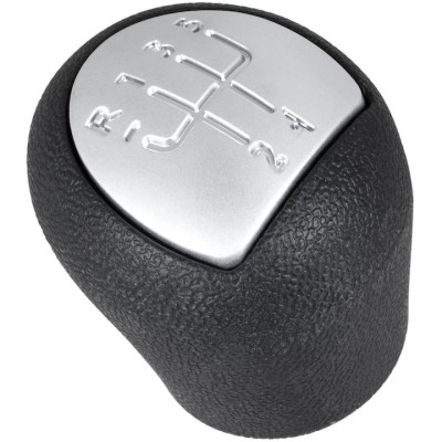 Nuca schimbator de viteze Modecar pentru Renault Twingo 2001-2008, Negru/Argintiu foto