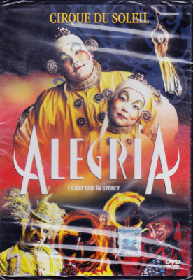 DVD Show: Cirque du soleil - Alegria ( Live in Sidney - original, SIGILAT ) foto