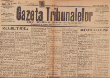 Z402 Gazeta Tribunalelor an I nr 7 1919