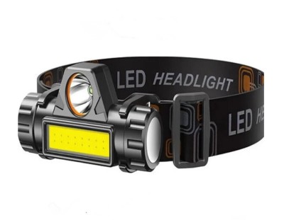 Lanterna cap 2LED cu acumulator foto