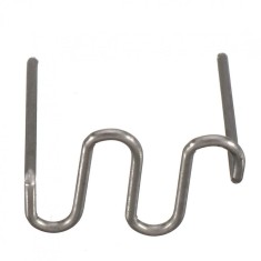 Set 500 bucati capse metalice de intarire pentru aparat sudat plastic, lipit/reparat bara auto, repararea fisurilor din plastic, polipropilena, lipit