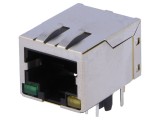 Conector RJ45 ecranat cu LED