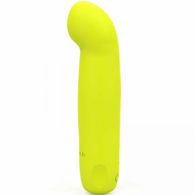 B SWISH - BCUTE CURVE INFINITE CLASSIC RECHARGEABLE SILICONE VIBRATOR YELLOW foto