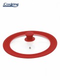 CAPAC STICLA CU MARGINE DIN SILICON AJUSTABILA PE 3 DIMENSIUNI, Heinner
