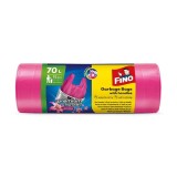 Saci menajeri parfumati Fino Premium, cu manere, 70 l, 15 buc