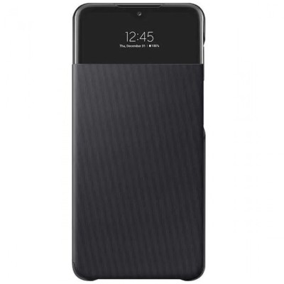 Husa tip carte S-View Samsung EF-EA325PBEGEE neagra pentru Samsung Galaxy A32 4G foto