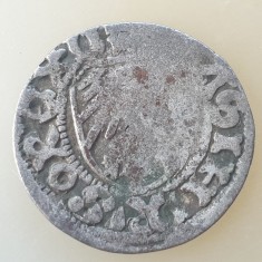 Polonia 1 schilling ND (1446-92) Gdansk argint Cazimir lV Jagiellon foto