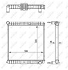 NRF 58827 Radiator racire motor