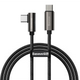 Baseus Legend Series Cot &Icirc;ncărcare Rapidă USB Tip C - USB Tip C 100W 5A 1m Negru (CATCS-01)